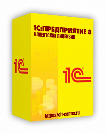 1С:Предприятие 8. Клиентская лицензия на 5 рабочих мест (USB)